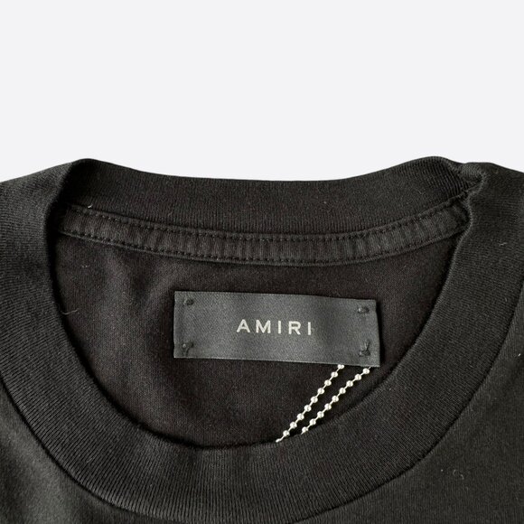 Amiri Wes Lang Black & Red Everything T-Shirt - Picture 3 of 4